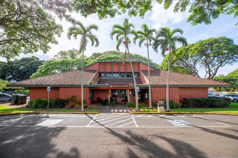 Exterior of the Haleiwa Health Care Center