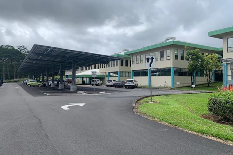 Exterior of the Hilo Health Care Center