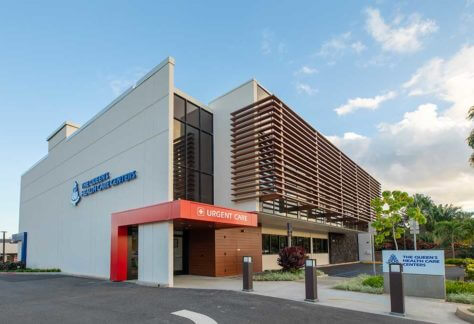 Exterior of Kahala Urgent Care Center