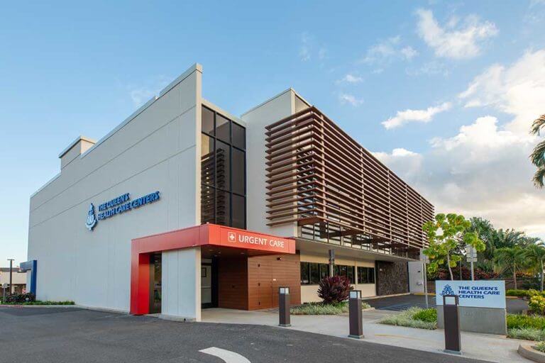 Exterior of Kahala Urgent Care Center